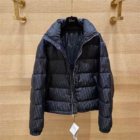 dior oblique down jacket replica|dior oblique jacquard.